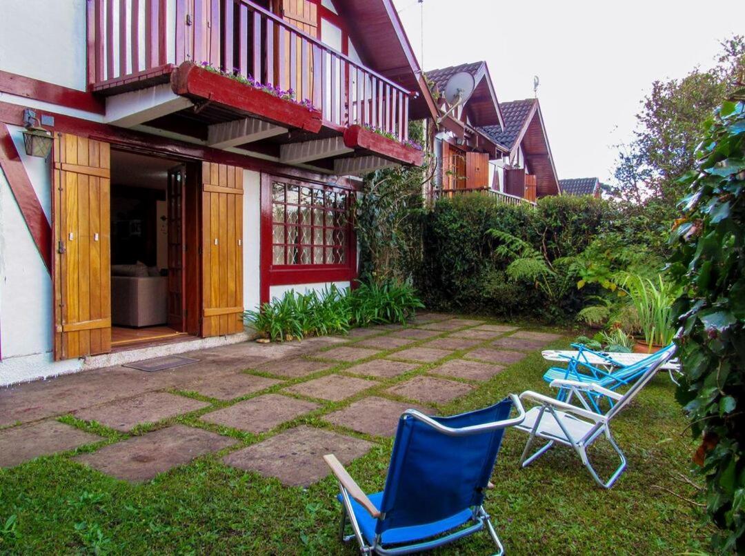 Willa Chale Com Lareira E Wi-Fi Em Campos Do Jordao - Sp Zewnętrze zdjęcie